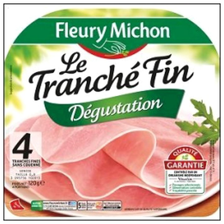 CAT-06090 4 T.FINES JAMBON DEGUSTA- TION S/C.120G F.MICHON - Image 1