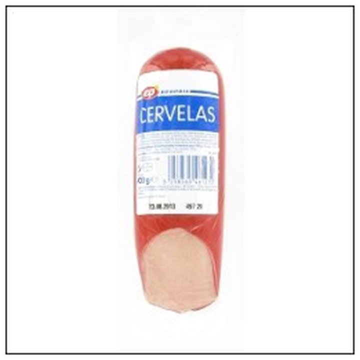 CAT-06122 CERVELAS COUPE BISEAU 400G ECOPRIX* - Image 1
