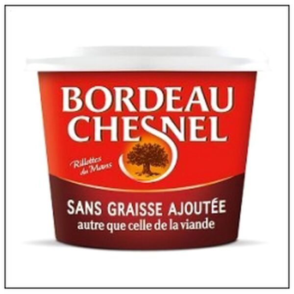RILLETTE P.PORC S/GRAISSE AJOUTEE 220G B.CHESNEL