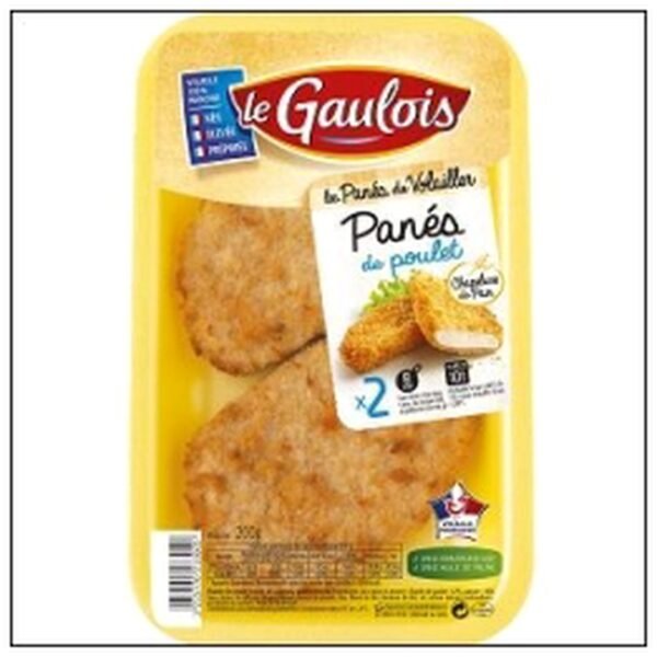 BQ.2 BLANC DE POULET PANE 200G LE GAULOIS