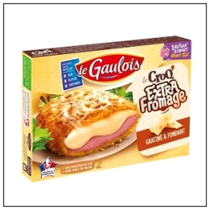 CAT-06159 2 CROQ EXTRA FROMAGE 200G LE GAULOIS - Image 1