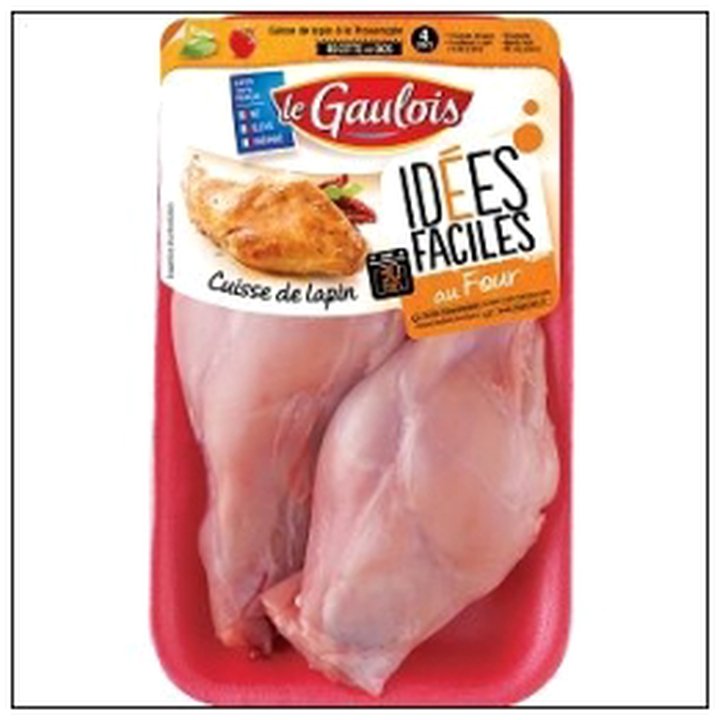 CAT-06160 BQ.2 CUISSES LAPIN S/ATMO LE GAULOIS CARTON 4 BQ. - Image 1