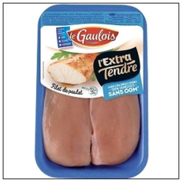 BQ.2 ESCALOP.POULET EXTRA TENDRE S/ATM. CARTON 6 BQ