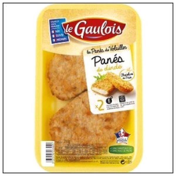 BQ.2 BLANC DE DINDE PANE 200G LE GAULOIS