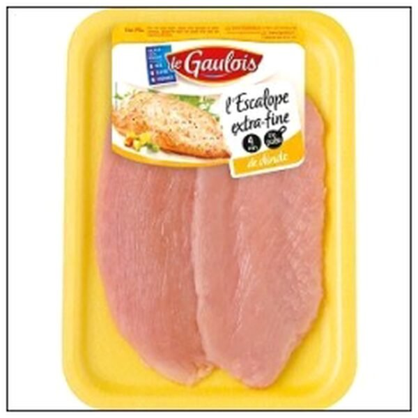 BQ.2 ESCALOPES EXTRA FINE DINDE 240 G LE GAULOIS