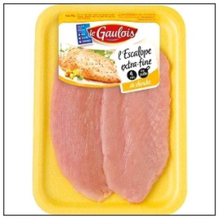 CAT-06169 BQ.2 ESCALOPES EXTRA FINE DINDE 240 G LE GAULOIS - Image 1