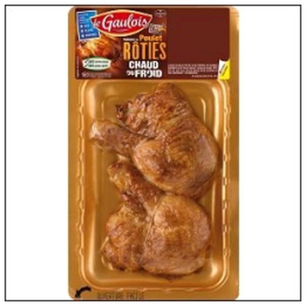 BQ.2 CUISSES POULET ROTI LE GAULOIS COLIS 6 BQ