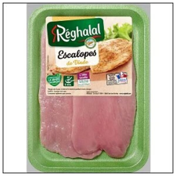 BQ.2 ESCALOPES DE DINDE REGHALAL CARTON.4 BQ.