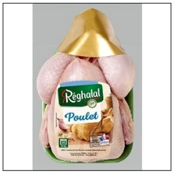 POULET PAC SOUS FILM REGH ALAL CART.DE 4 PIECES
