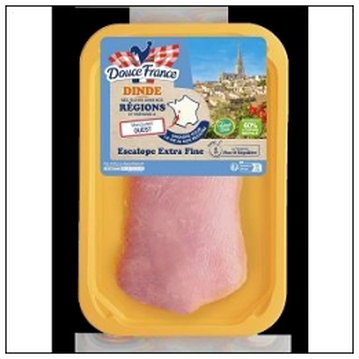 CAT-06199 BQ.1 ESCALOPES EXTRA FINE DINDE 100G DOUCE FRANCE - Image 1