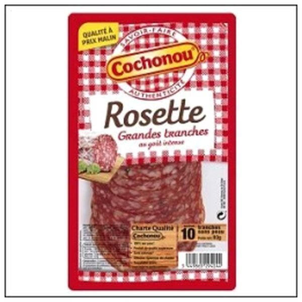 10 GDES TRANCHES ROSETTE 93G COCHONOU