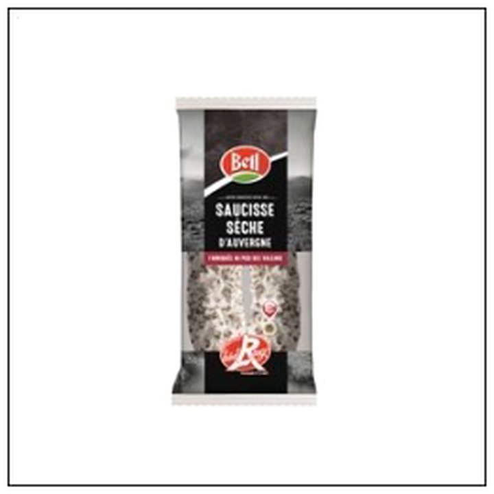 CAT-06223 SAUCISSE COURBE IGP AUVER GNE LABEL ROUGE 250G BELL - Image 1