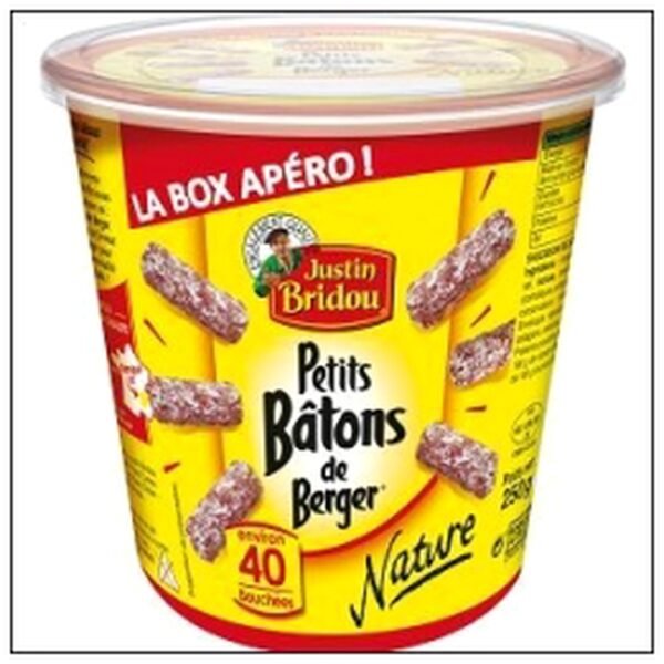 APERO BOX PETIT BATON BER GER JUSTIN BRIDOU 240G