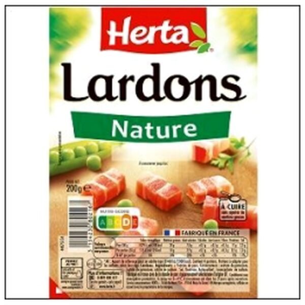 BARQ.LARDONS NATURE 200G HERTA