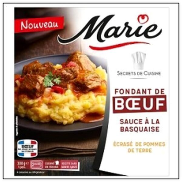 FONDANT DE BOEUF & ECRASE POMME DE TERRE 300G MARIE
