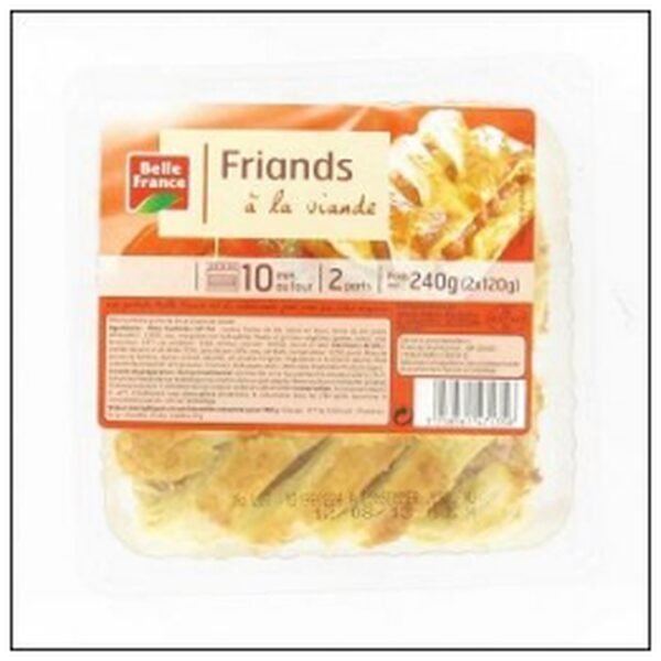 FRIANDS A LA VIANDE 2X120G BELLE FRANCE
