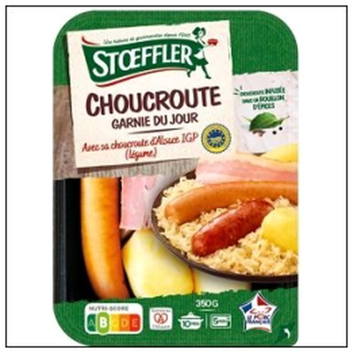 CAT-06294 CHOUCROUTE GARNIE D'ALSAC E VPF 350G STOEFFLER - Image 1