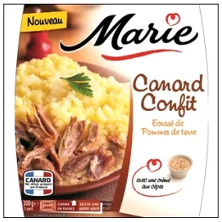 CAT-06307 CONFIT CANARD ECRASE PDT CREME CEPES 300G MARIE - Image 1