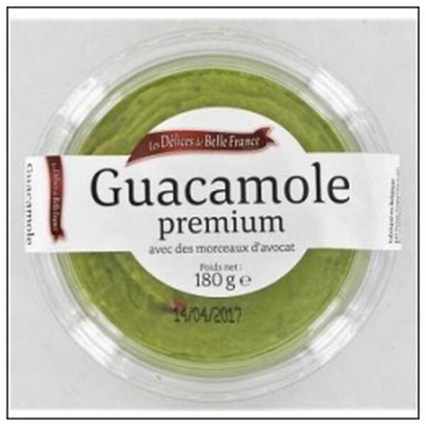 POT GUACAMOLE PREMIUM 180 DELICES DE BELLE FRANCE