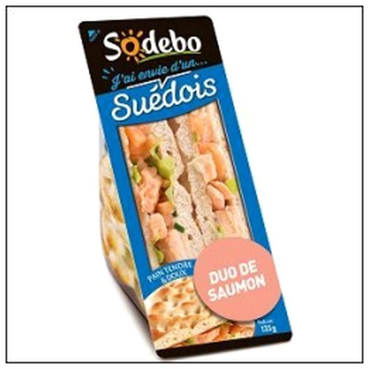 CAT-06349 SDW.SUEDOIS DUO DE SAUMON 135G SODEBO - Image 1