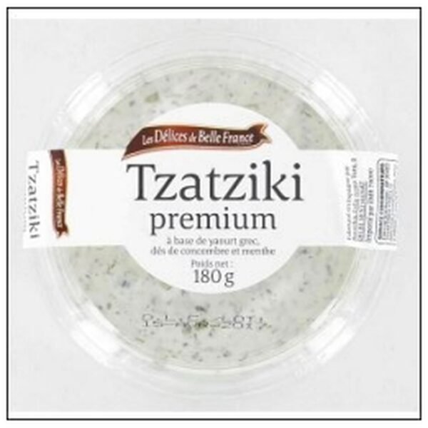 POT TZATZIKI PREMIUM 180G DELICES BELLE FRANCE