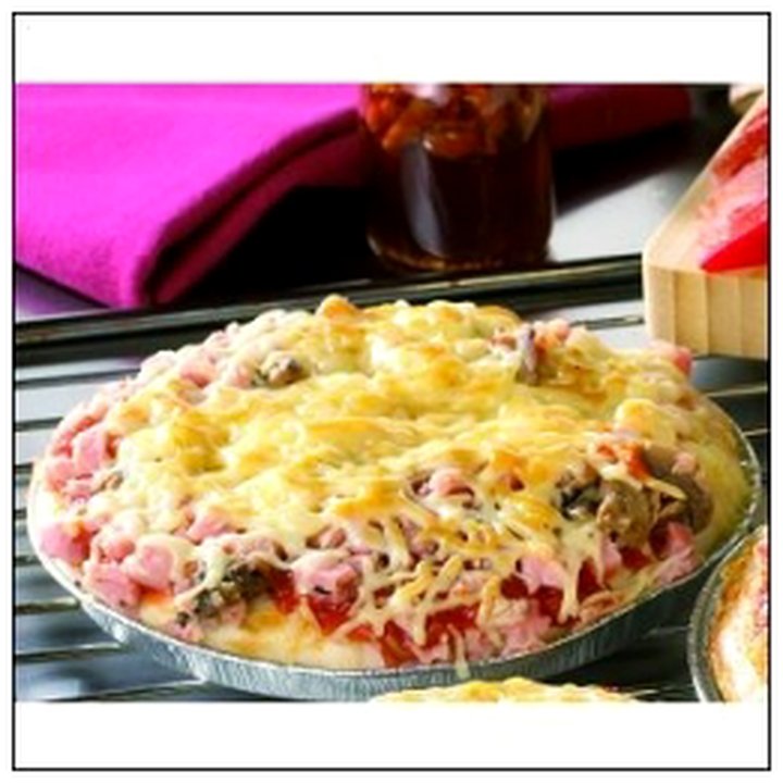 CAT-06360 PIZZA JAMBON CHAMPIGNONS 180G M.GERAUD COUPE - Image 1