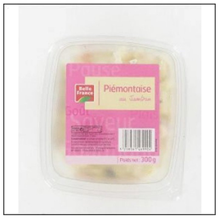 CAT-06397 BQ.300G PIEMONTAISE AU JAMBON BELLE FRANCE - Image 1