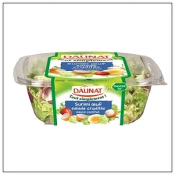 BOL SALADE SURIMI CRUDITE 250G DAUNAT