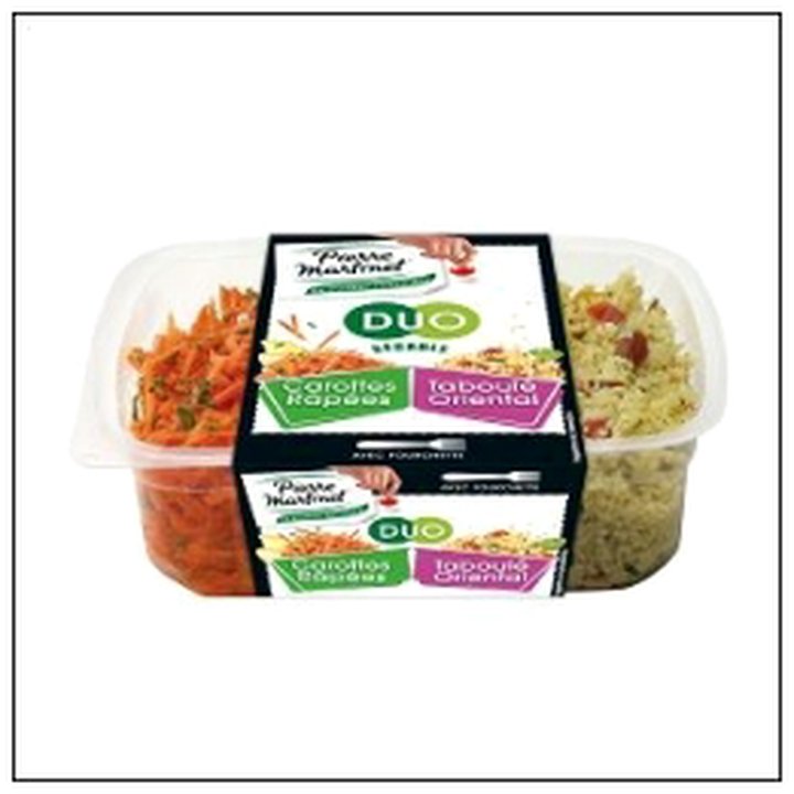 CAT-06411 DUO CAROTTE RAPEE&TABOULE ORIENTAL 250G MARTINET - Image 1