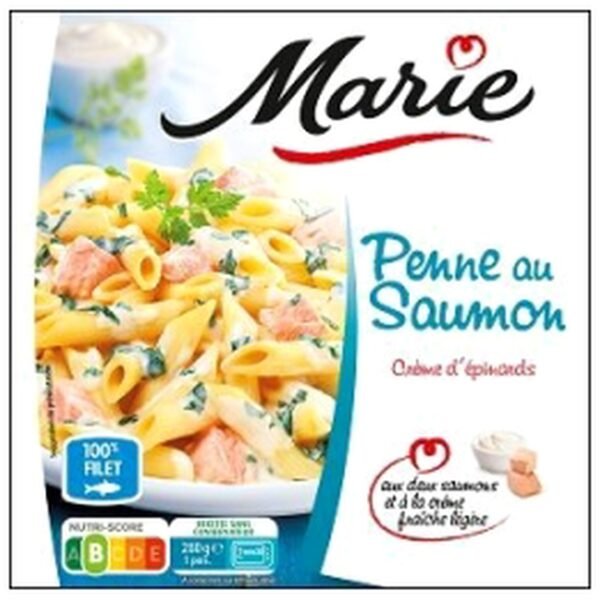 PENNE SAUMON CREME EPINAR D 280G MARIE
