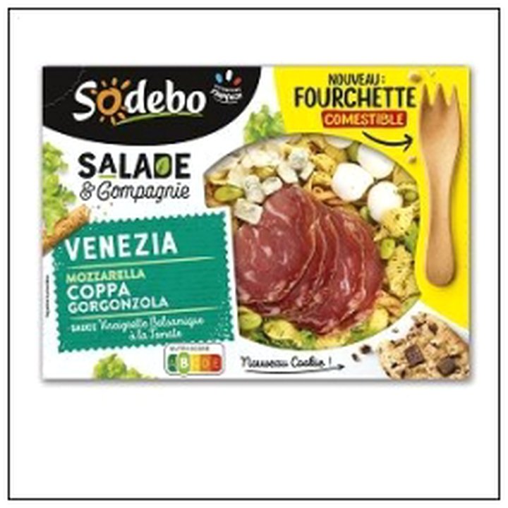 CAT-06419 SALAD.VENEZIA PATES FROM. ITAL COPPA 320G SODEBO - Image 1