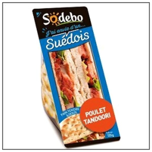 SDW SUEDOIS POULET TANDOO -RI 135G SODEBO