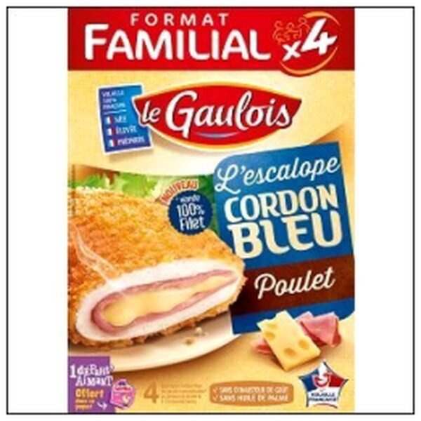 ET.4 CORDONS BLEU POULET 400G LE GAULOIS