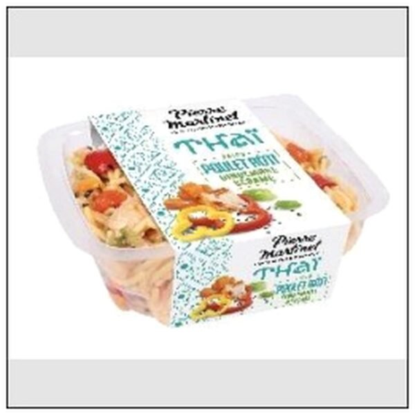 SALADE EVASION THAI PATES POULET GING.250 MARTINET