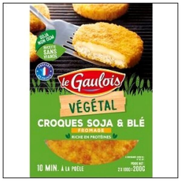 CROQUES FROMAGE VEGETAL 2X100G LE GAULOIS