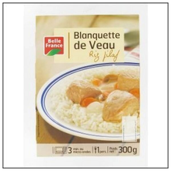 BQ.BLANQUETTE VEAU 300G MIC.ONDABLE BELLE FRANCE
