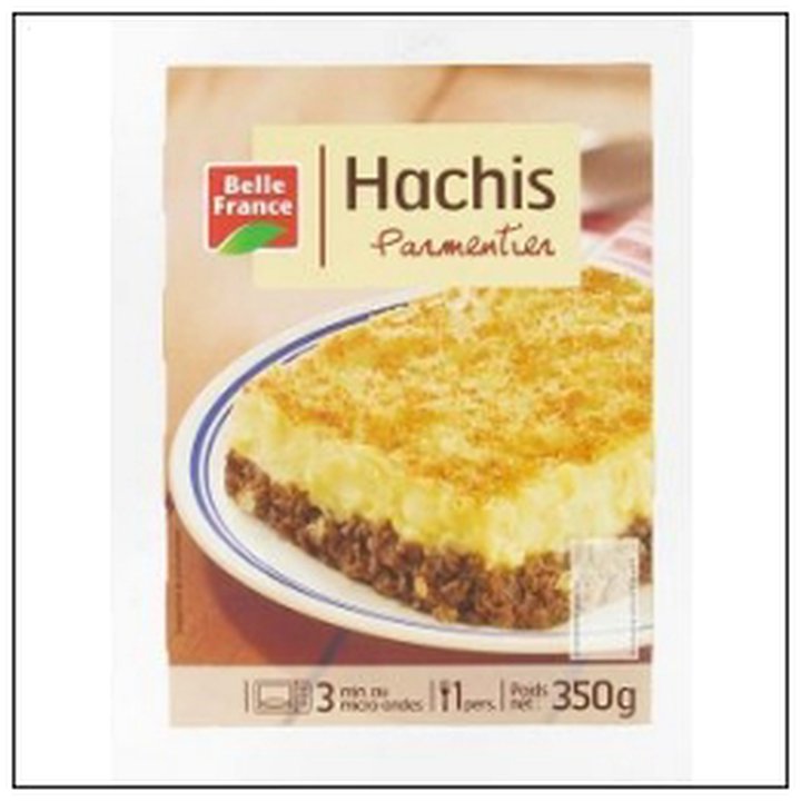CAT-06460 BQ.HACHIS PARMENTIER 350G MIC.ONDABLE BELLE FRANCE - Image 1