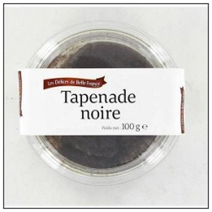 CAT-06461 POT TAPENADE NOIRE 100G DELICES DE BELLE FRANCE - Image 1