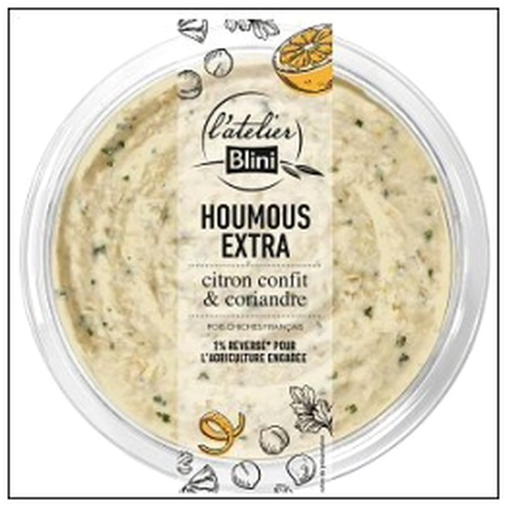 CAT-06464 HOUMOUS EXTRA CITRON CONF IT 175G ATELIER BLINI - Image 1