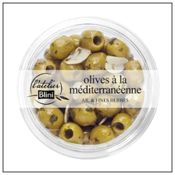 OLIVES A LA MEDITERRANEEN NE 150G ATELIER BLINI