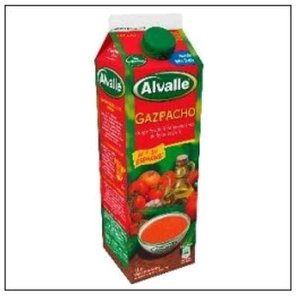 GASPACHO SOUPE FROIDE MEDITERRANEENNE ALVALE 1L