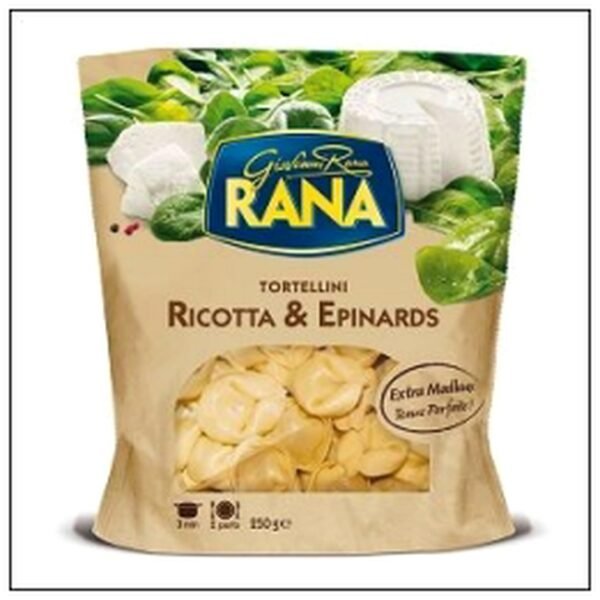 TORTELLINI 250G RICOTTA & EPINARD RANA FRAIS