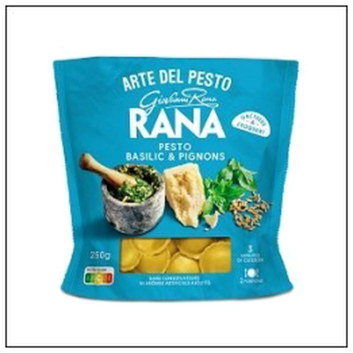 CAT-06509 RAVIOLI AU PESTO BASILIC PIGNONS 250G RANA - Image 1