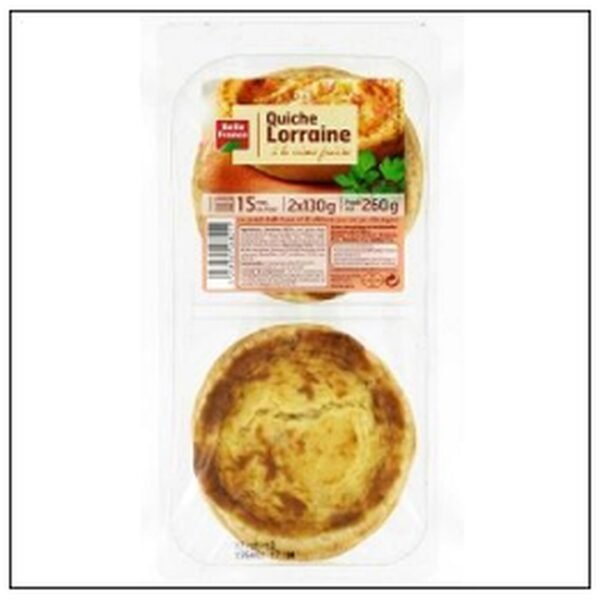 QUICHE LORRAINE 2X130G BELLE FRANCE