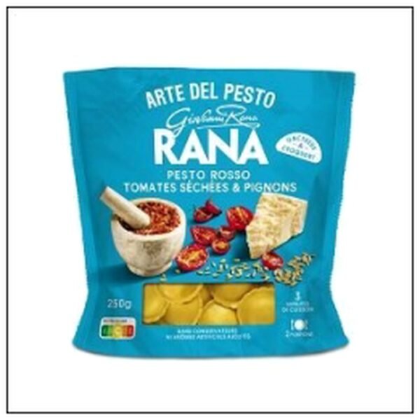 RAVIOLI 250G PESTO ROSSO TOMATES/PIGNONS FRAIS