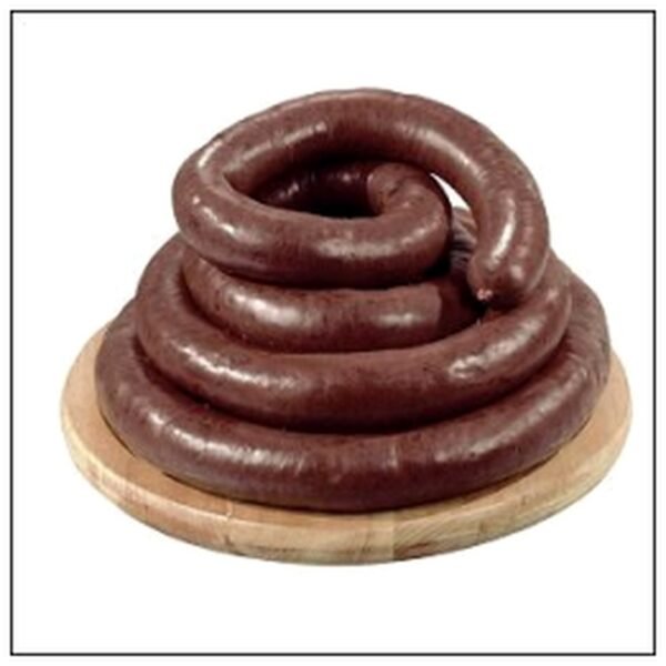 BOUDIN NOIR OIGNON BRASSE 1,7KG COUPE