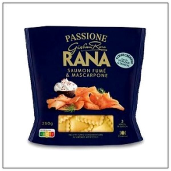 RAVIOLI SAUMON FUME ET MA SCARPONE 250G RANA
