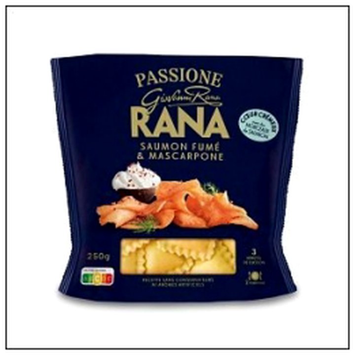 CAT-06534 RAVIOLI SAUMON FUME ET MA SCARPONE 250G RANA - Image 1