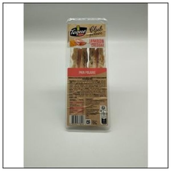 SANDWICH POLAIRE JAMBON CHEDDAR 135G TOQUE ANGEVI
