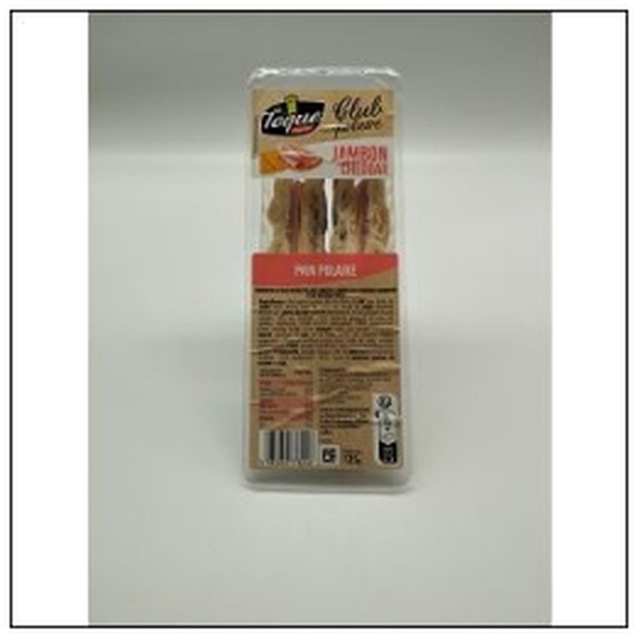 CAT-06538 SANDWICH POLAIRE JAMBON CHEDDAR 135G TOQUE ANGEVI - Image 1